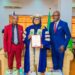 Sulaiman-Ibrahim Confers with Honorary Professional Fellowship Doctorate